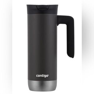 Contigo Matte Black Travel Mug with Handle